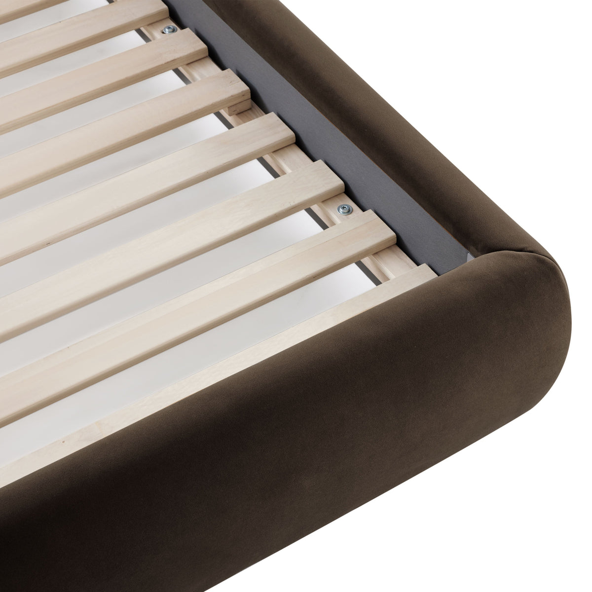 W&F Collection | Genoa Bed (Shadow Brown, Queen)