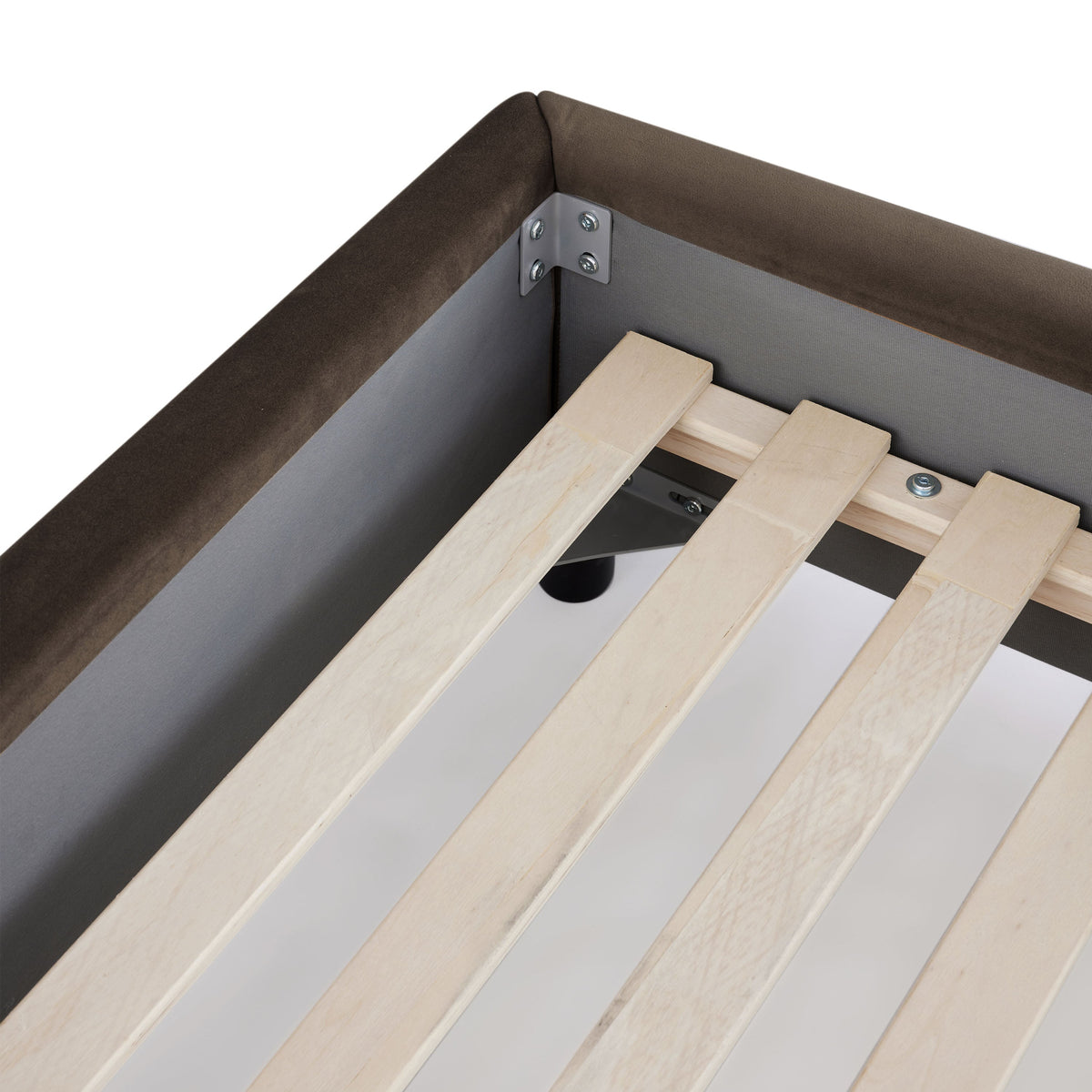 W&F Collection | Genoa Bed (Shadow Brown, Queen)