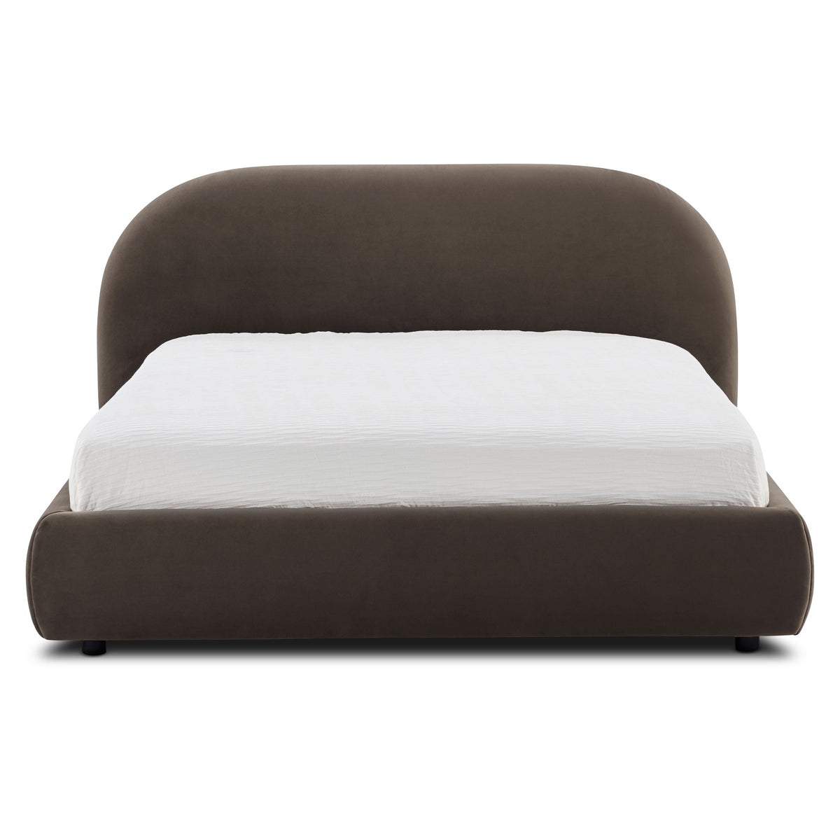 W&F Collection | Genoa Bed (Shadow Brown, Queen)