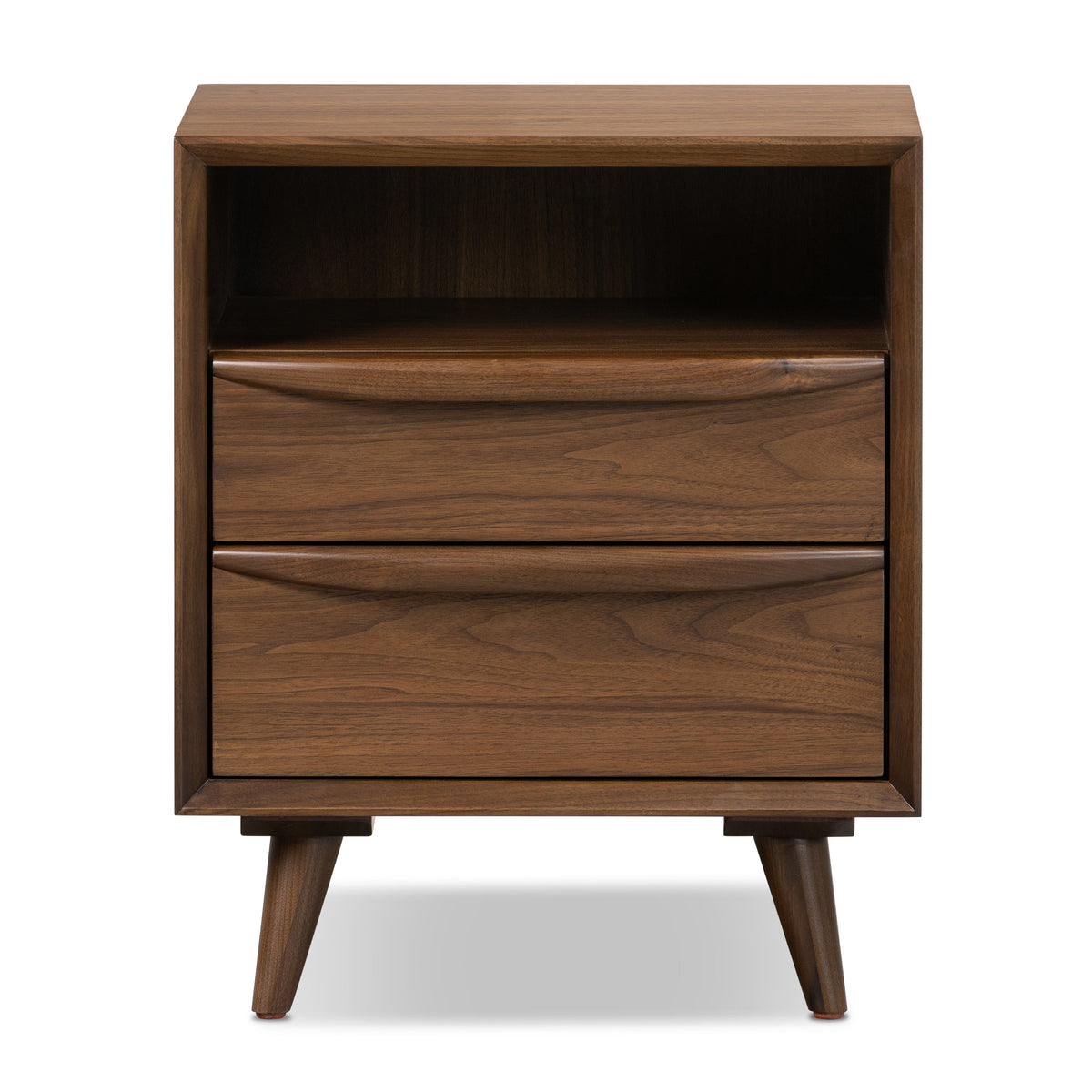 W&F Collection | Cura Nightstand (Walnut)