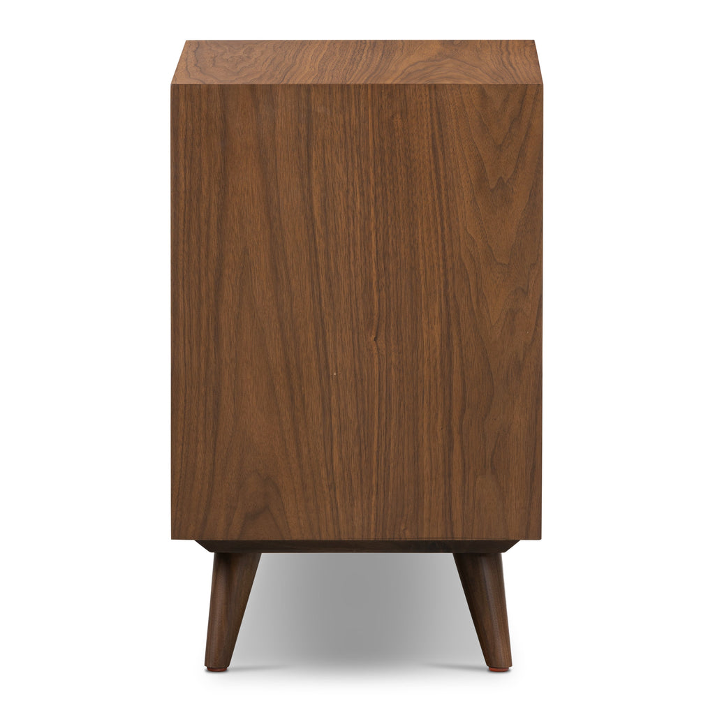 W&F Collection | Cura Nightstand (Walnut)