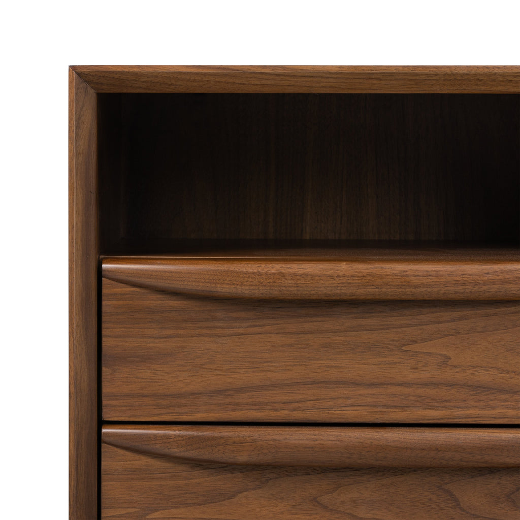 W&F Collection | Cura Nightstand (Walnut)