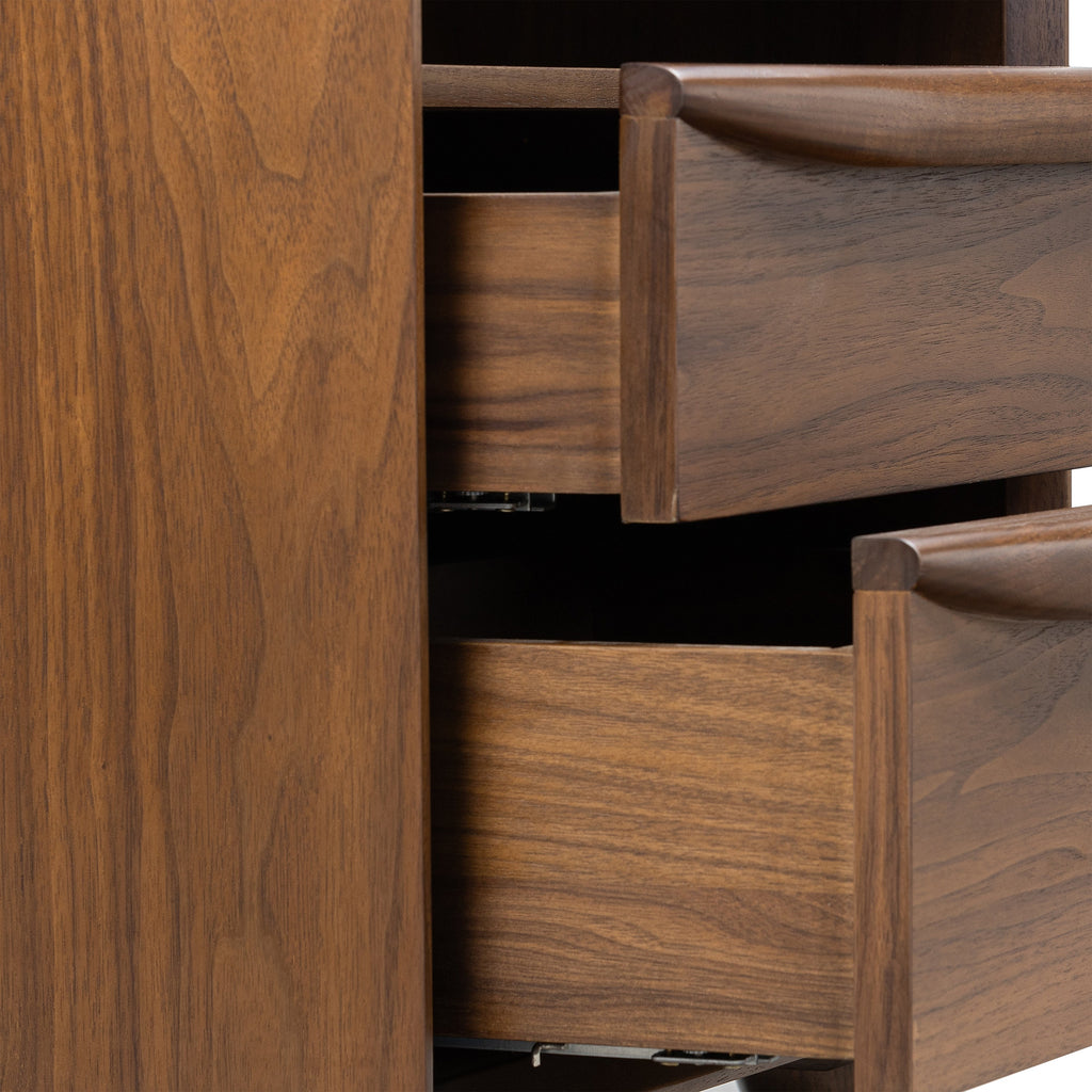 W&F Collection | Cura Nightstand (Walnut)