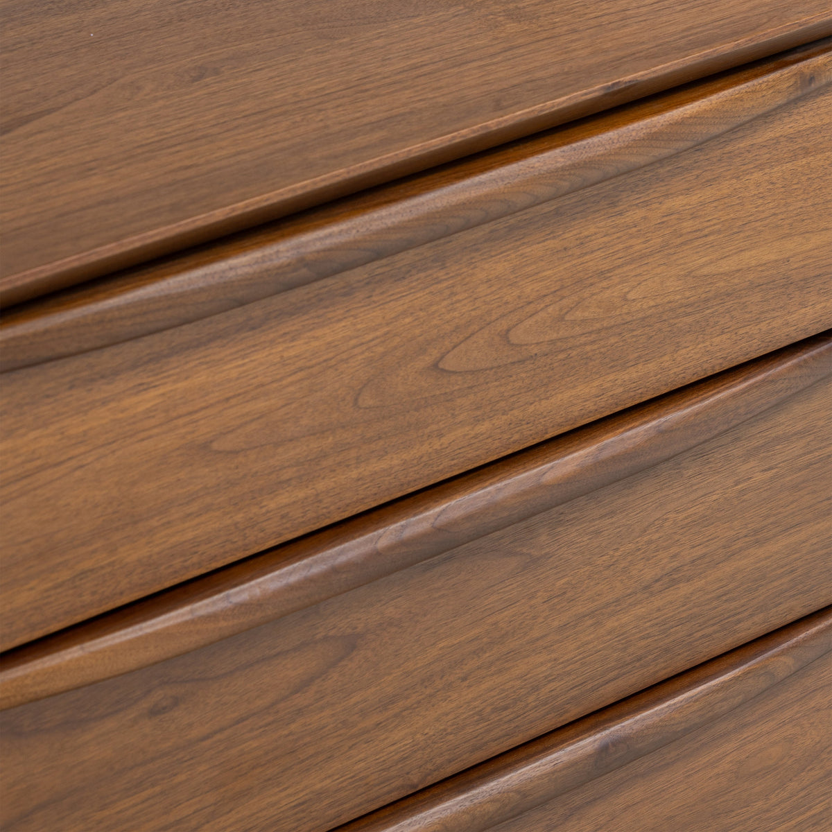 W&F Collection | Cura 6 Drawer Dresser (Walnut)