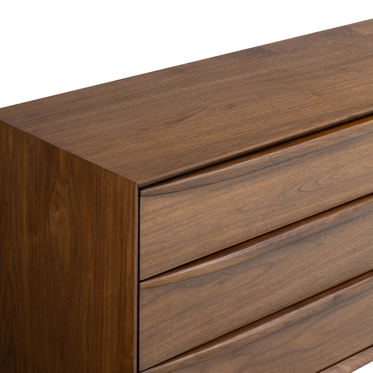 W&F Collection | Cura 6 Drawer Dresser (Walnut)