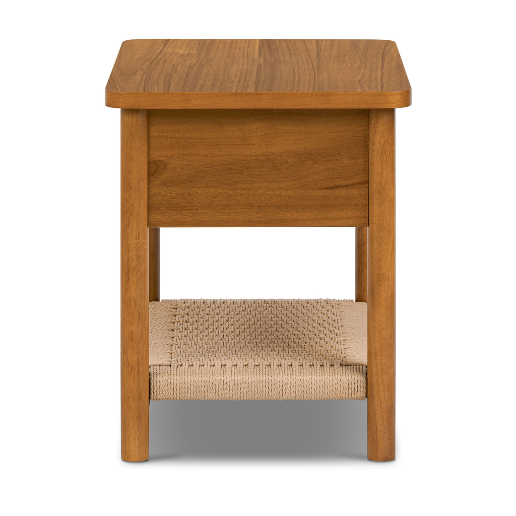 W&F Collection | Thani Nightstand (Light Brown)