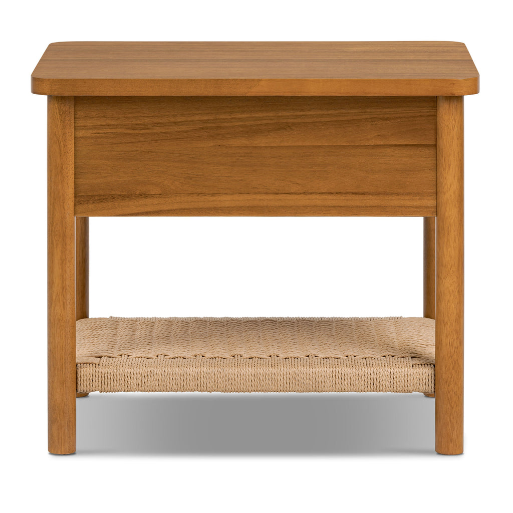 W&F Collection | Thani Nightstand (Light Brown)