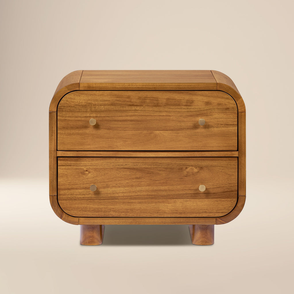 W&F Collection | Oslo Nightstand (Light Brown)
