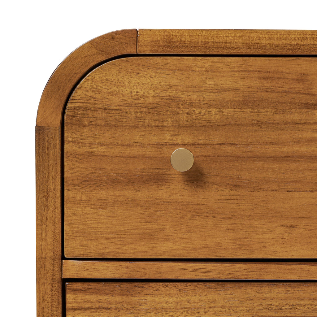 W&F Collection | Oslo Nightstand (Light Brown)