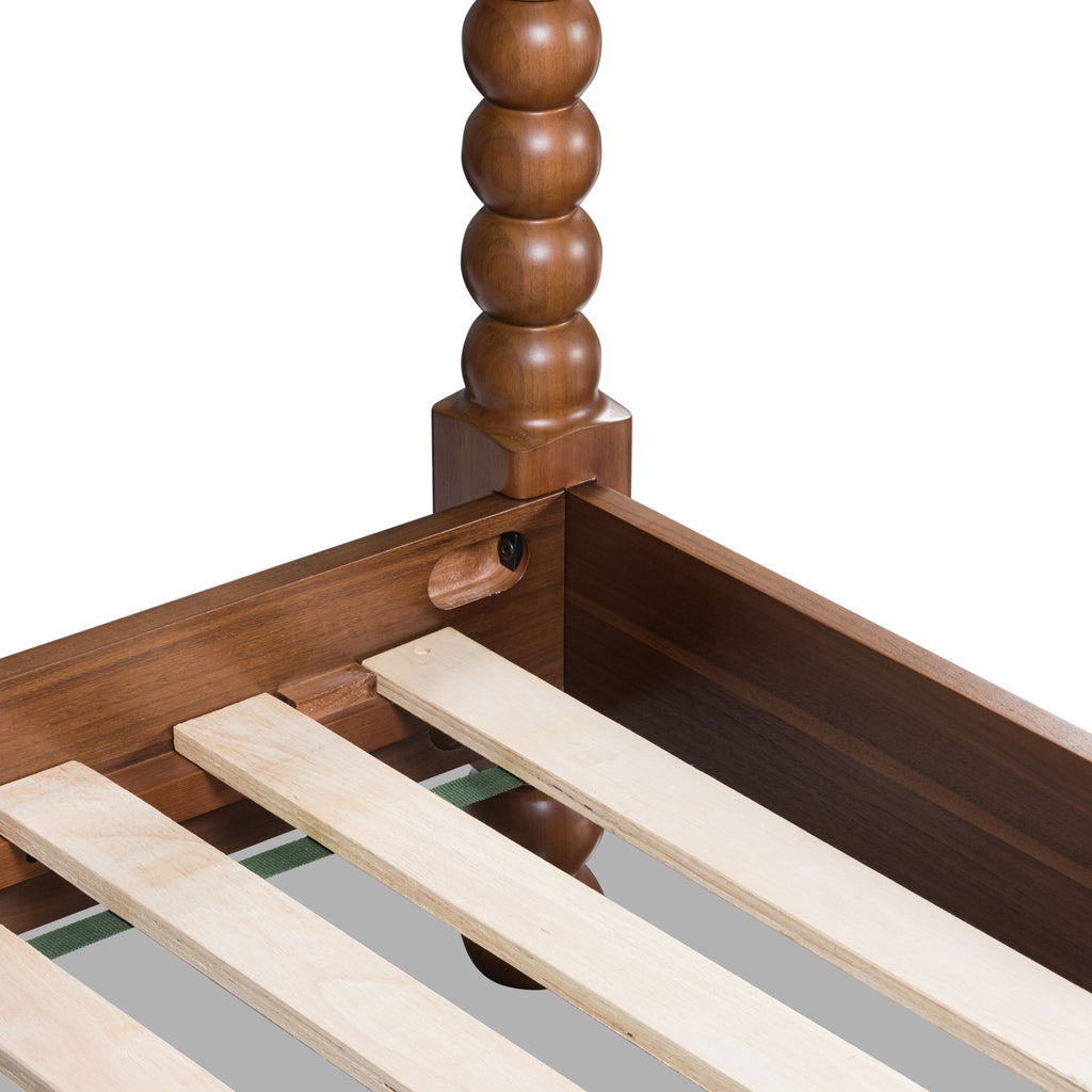W&F Collection | Aberdeen Bed (Walnut, King)
