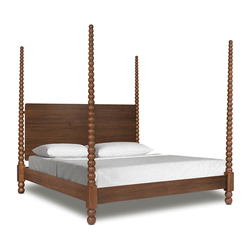 W&F Collection | Aberdeen Bed (Walnut, King)