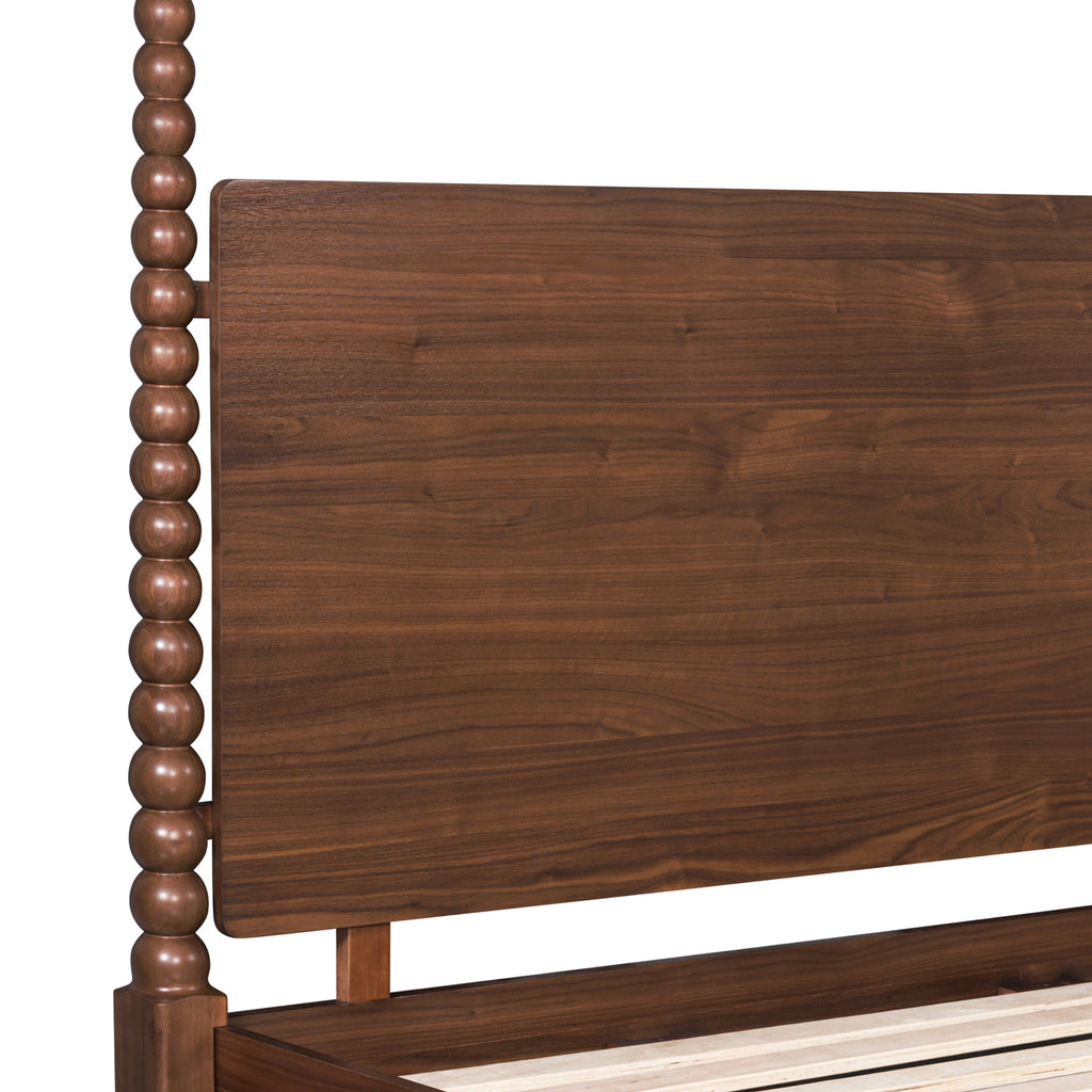 W&F Collection | Aberdeen Bed (Walnut, King)