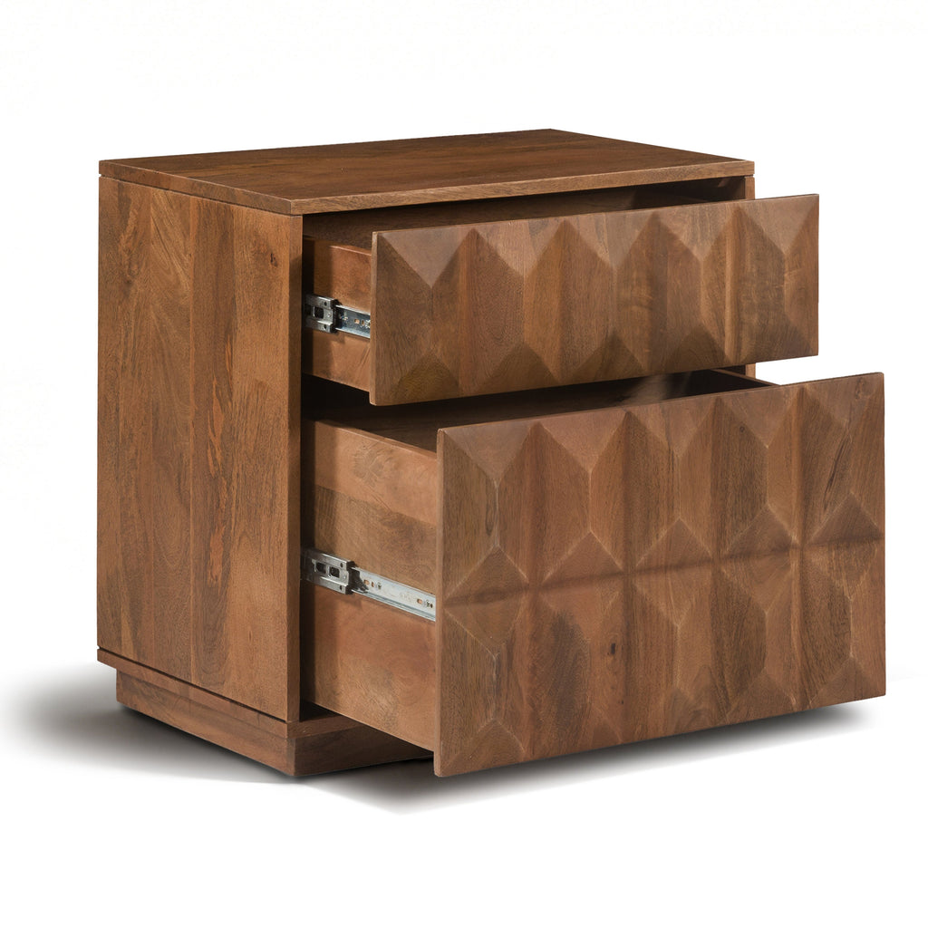 W&F Collection | Laso Nightstand (English Walnut)
