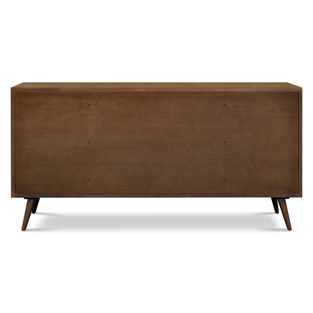 W&F Collection | Cura 9 Drawer Dresser (Walnut)