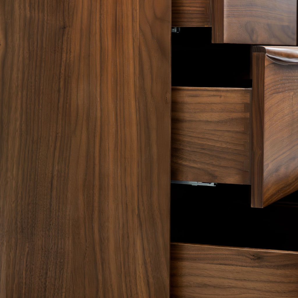 W&F Collection | Cura 9 Drawer Dresser (Walnut)