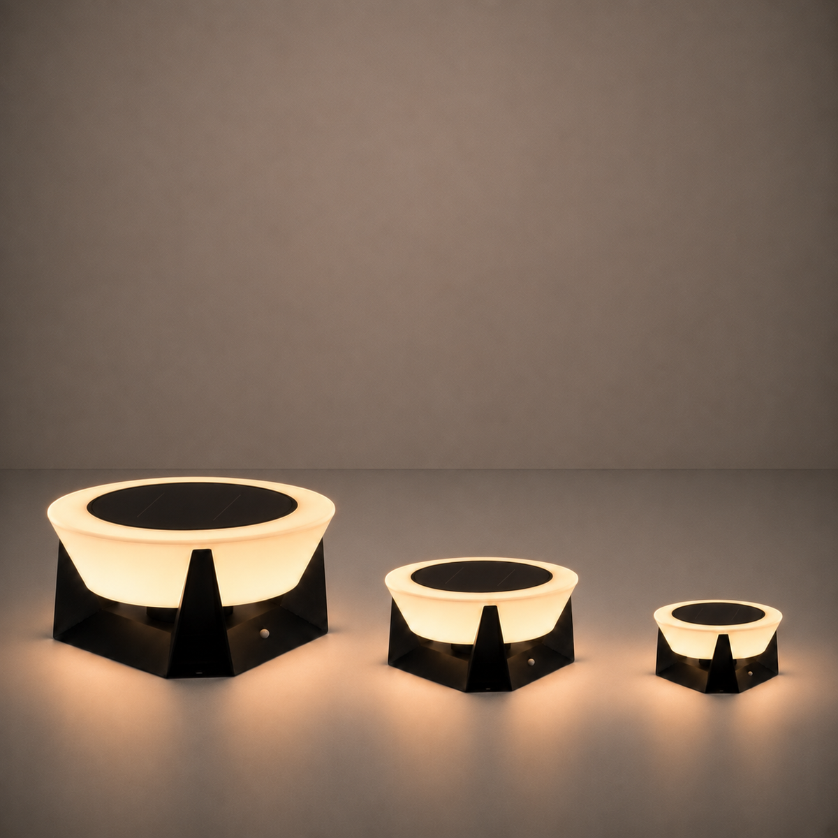 W&F Collection | Halo Solar Outdoor Lamp