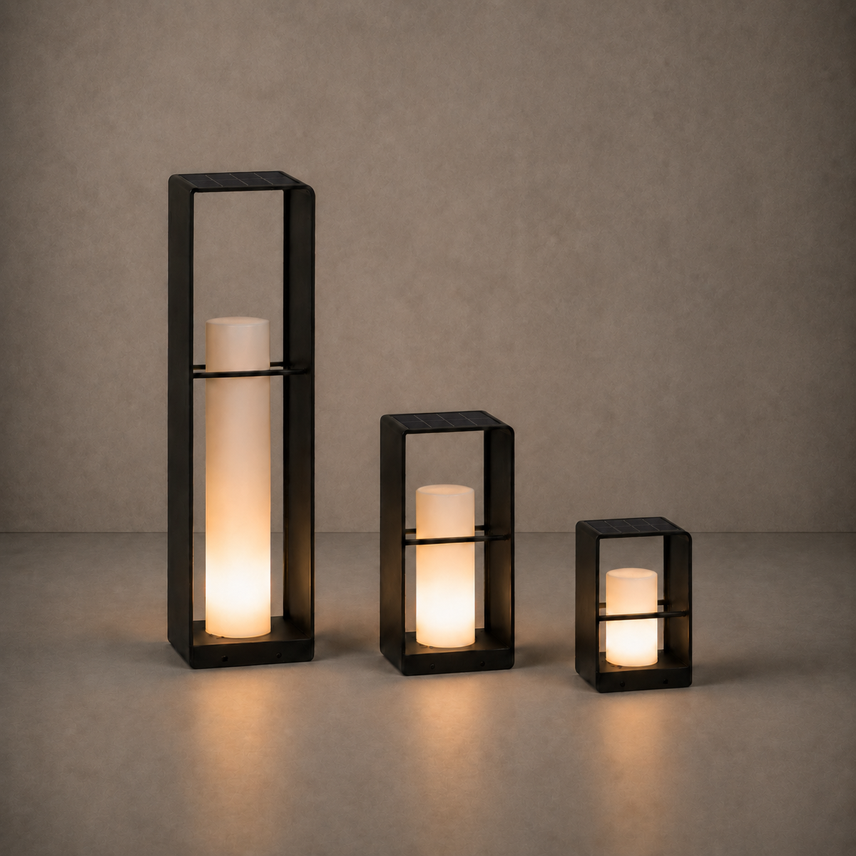 W&F Collection | Axis Solar Outdoor Floor Lamp