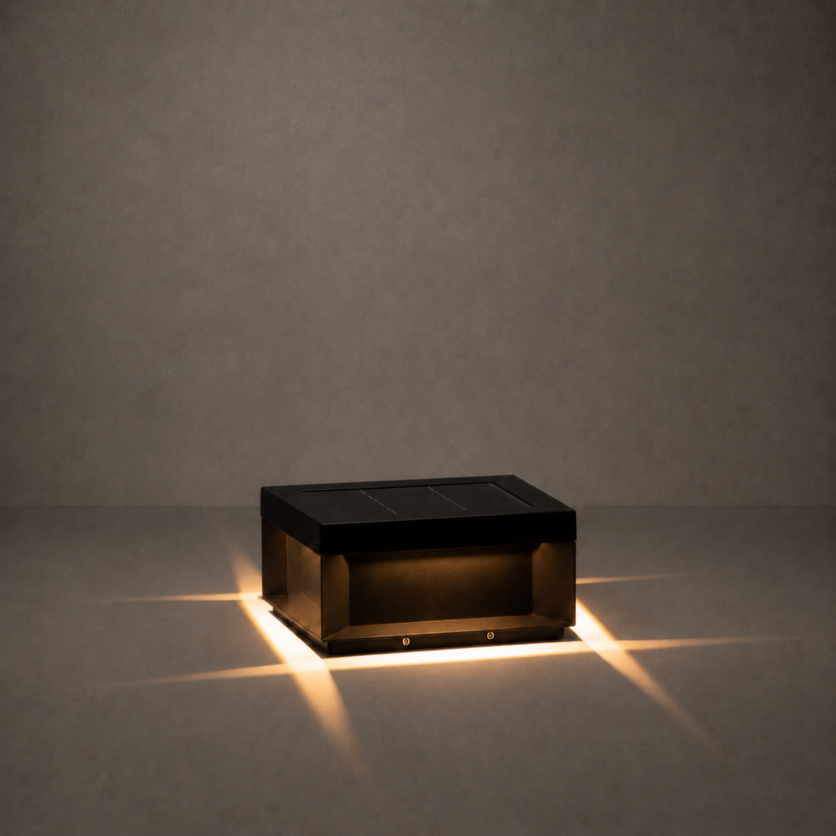 W&F Collection | Portico Solar Outdoor Post Light