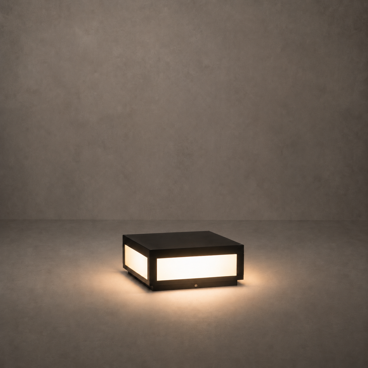 W&F Collection | Cube Wired Outdoor Post Light