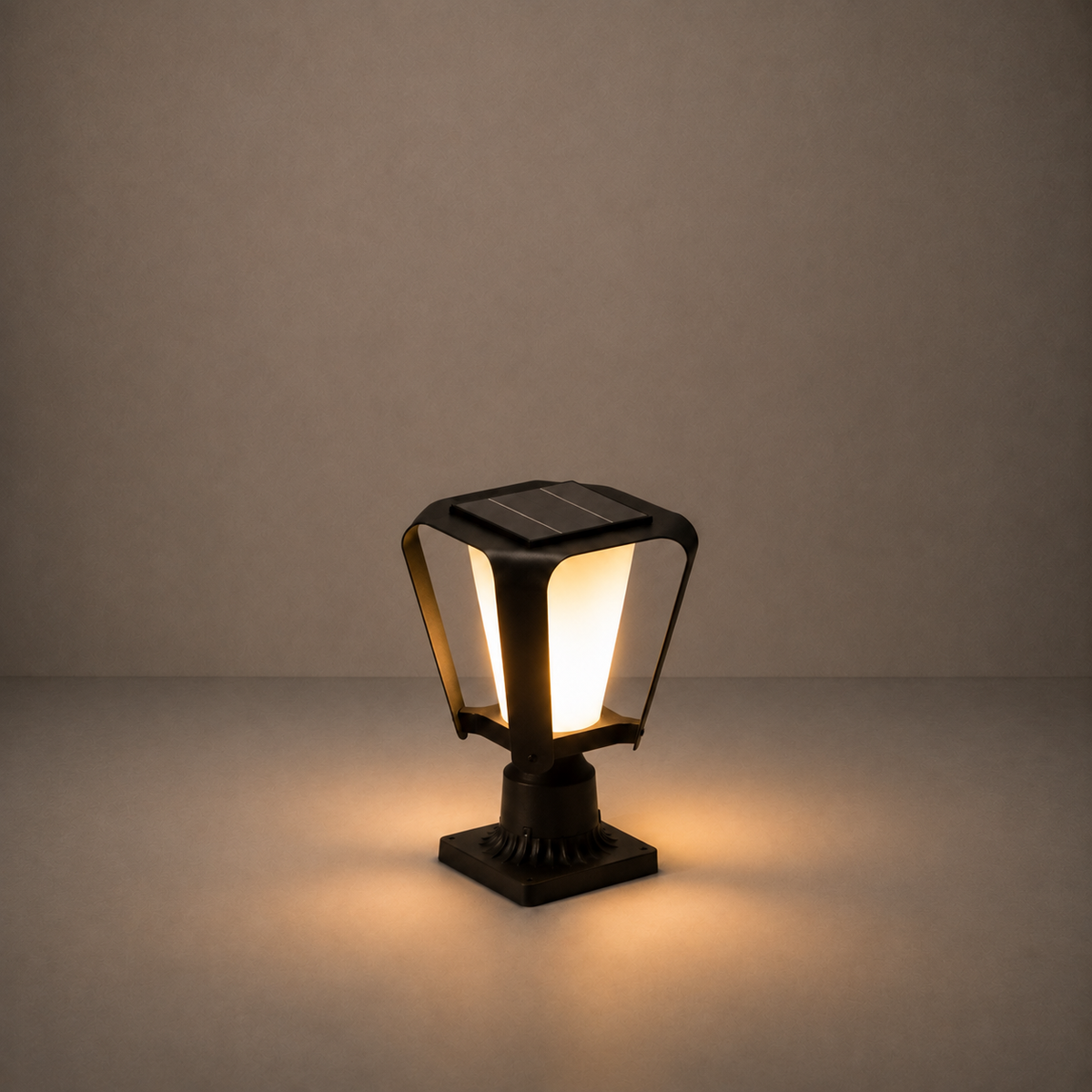 W&F Collection | Lyra Solar Outdoor Post Light