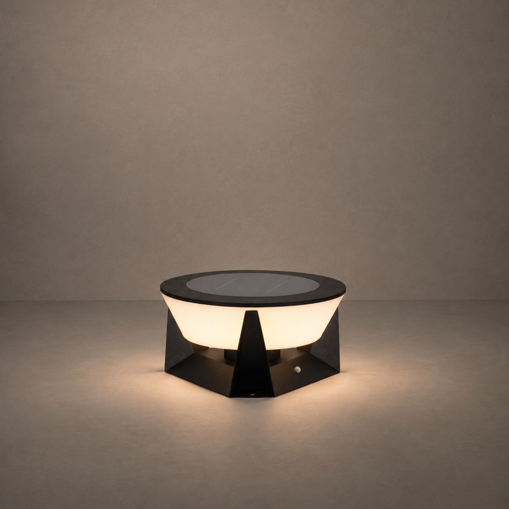 W&F Collection | Eclipse Solar Outdoor Post Light