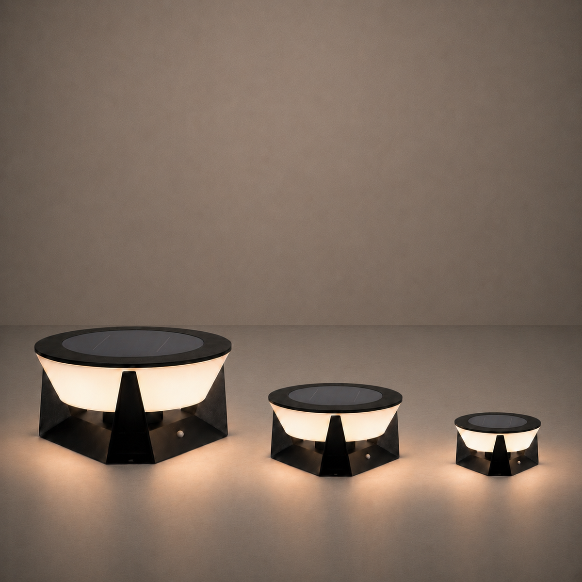 W&F Collection | Cove Solar Outdoor Floor Lamp