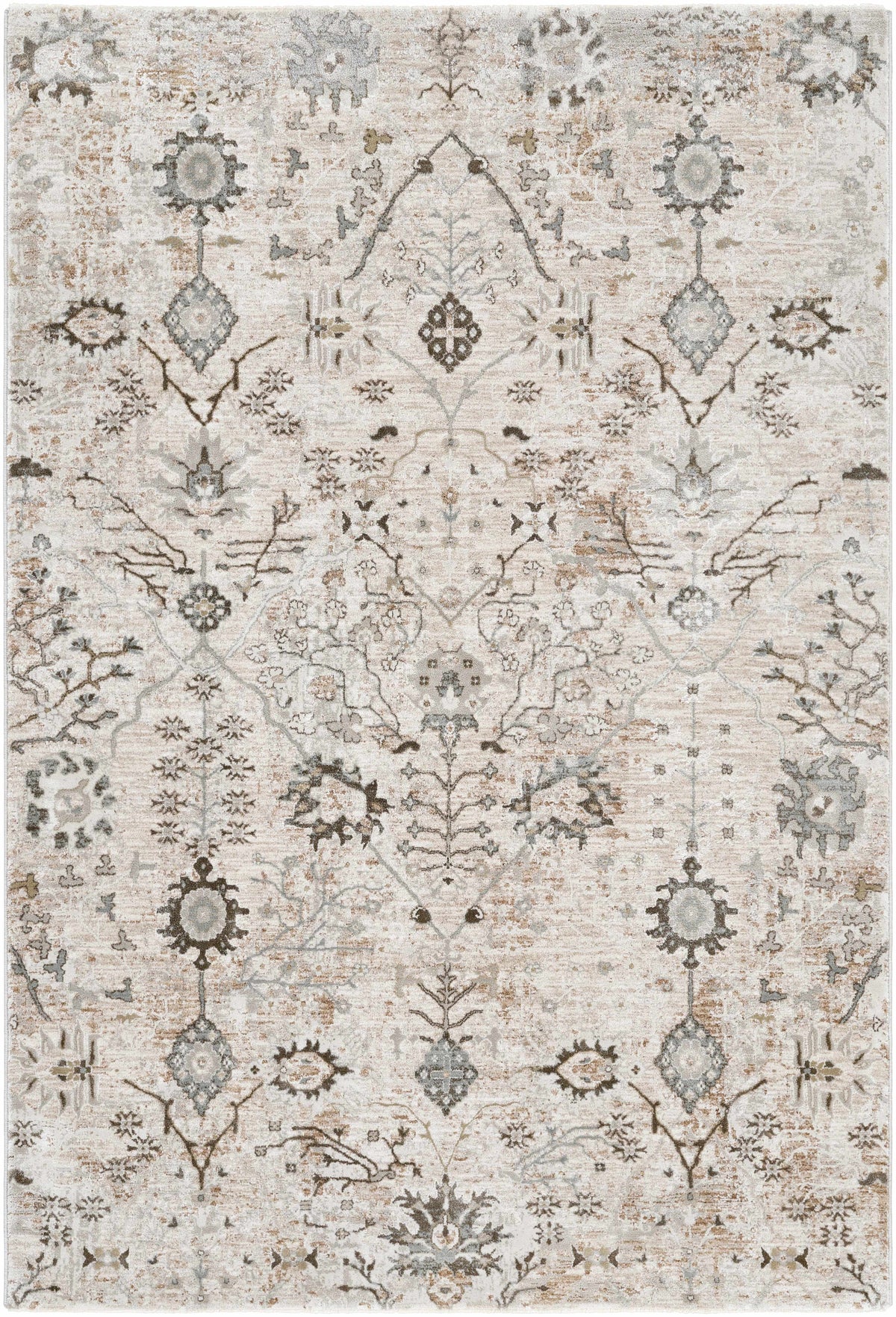 W&F Collection | Claydon Thick Luxe Oushak Rug
