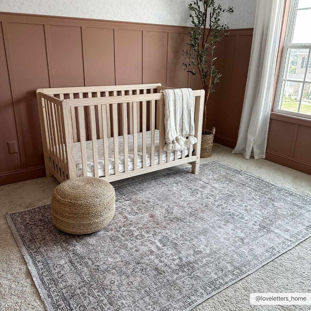 W&F Collection | Cream Holi-2301 Washable Area Rug