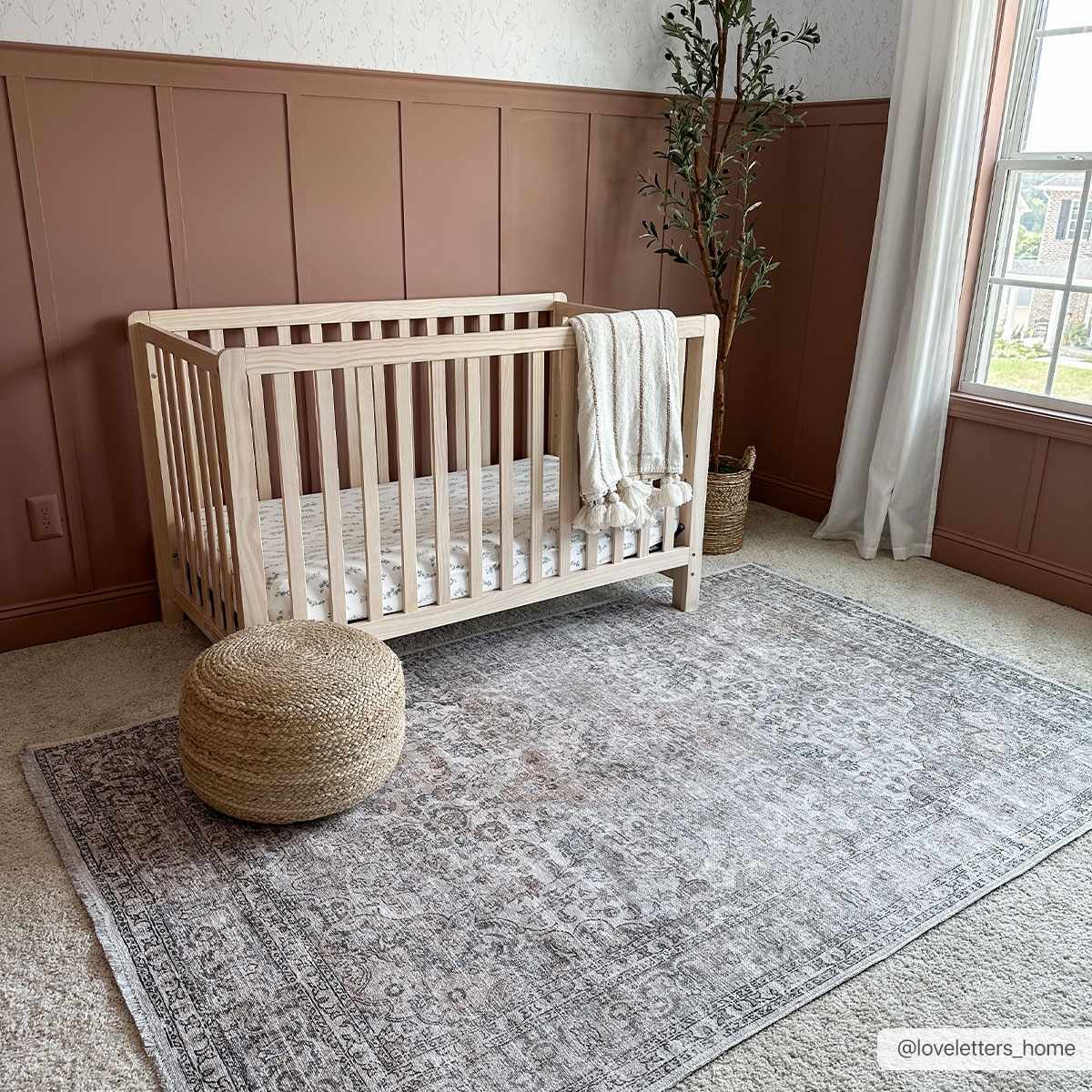 W&F Collection | Cream Holi-2301 Washable Area Rug
