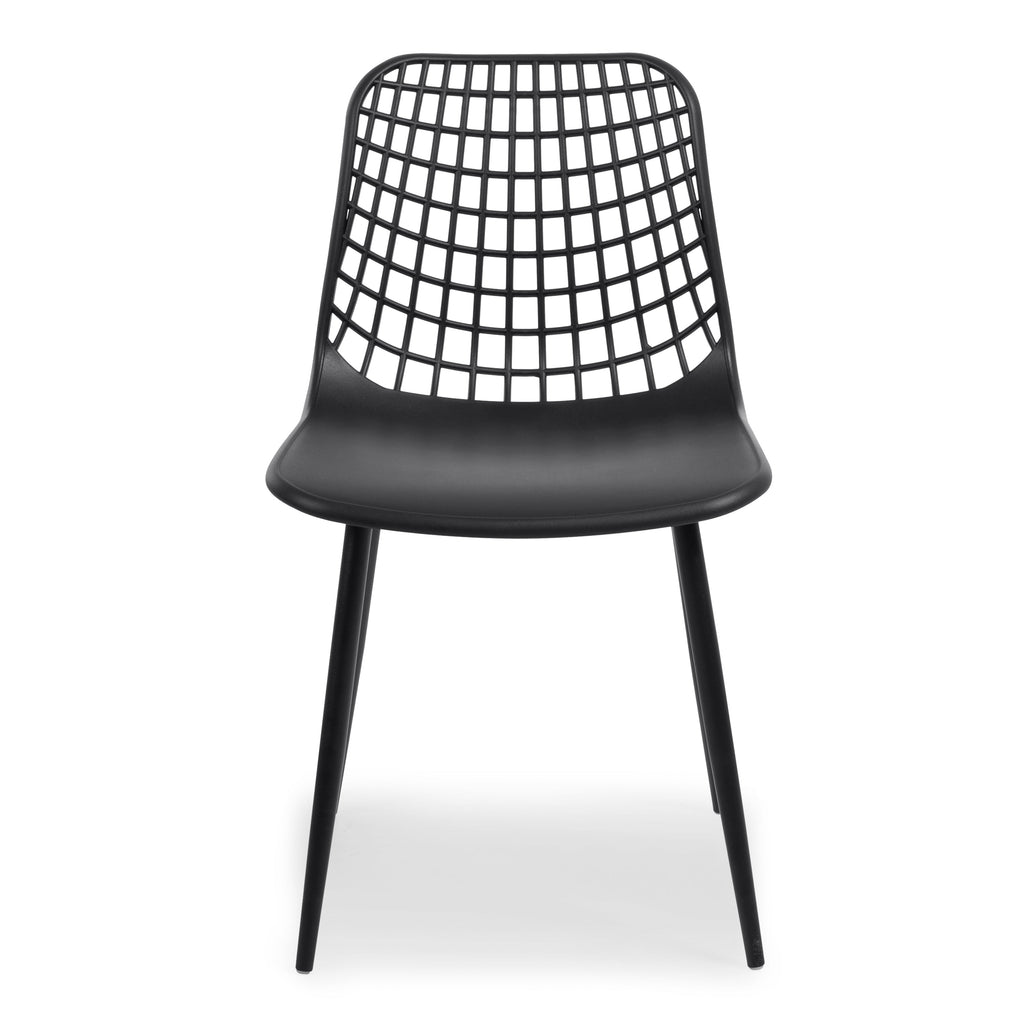 W&F Collection | Marais Dining Chair (Black, Set of 4)