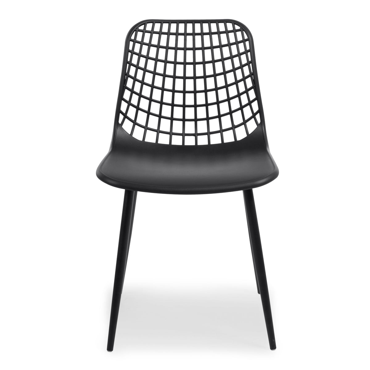 W&F Collection | Marais Dining Chair (Black, Set of 4)