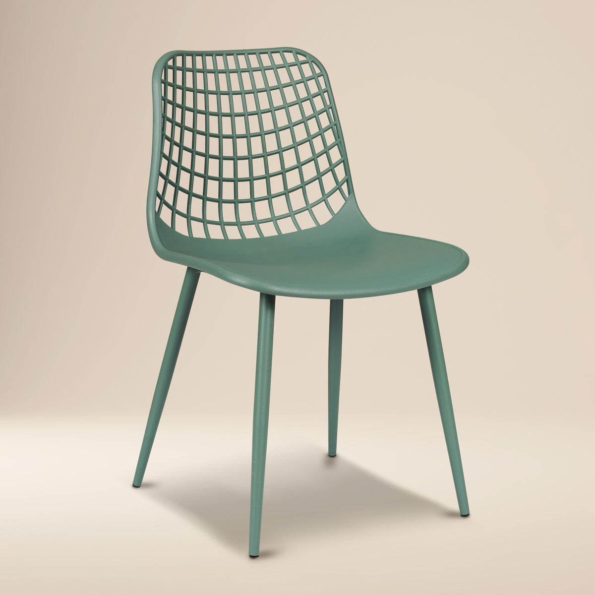 W&F Collection | Marais Dining Chair (Pistachio Green, Set of 4)