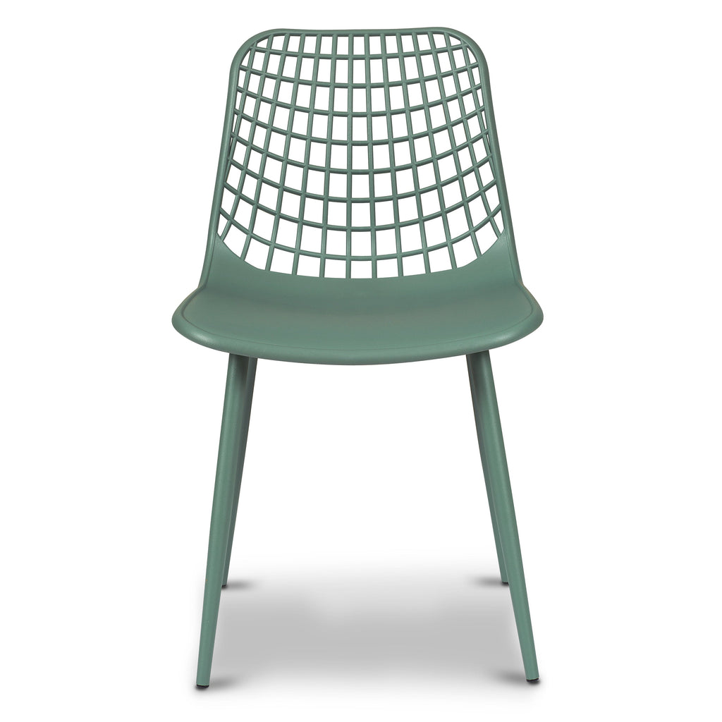 W&F Collection | Marais Dining Chair (Pistachio Green, Set of 4)
