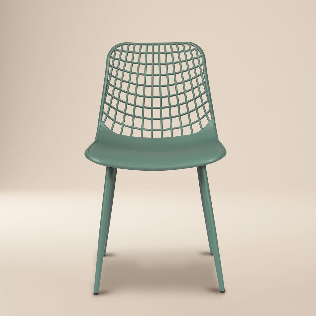 W&F Collection | Marais Dining Chair (Pistachio Green, Set of 4)