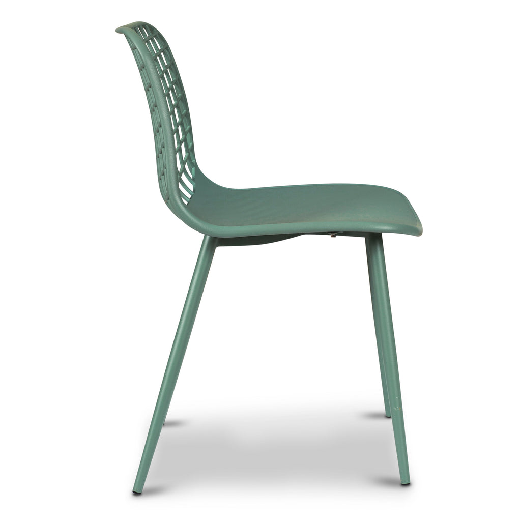 W&F Collection | Marais Dining Chair (Pistachio Green, Set of 4)