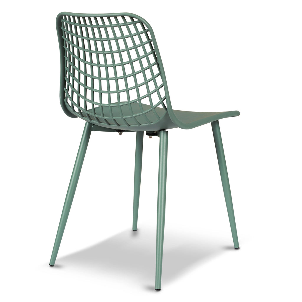 W&F Collection | Marais Dining Chair (Pistachio Green, Set of 4)