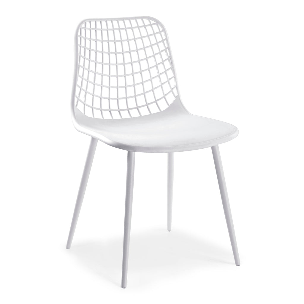 W&F Collection | Marais Dining Chair (White, Set of 4)