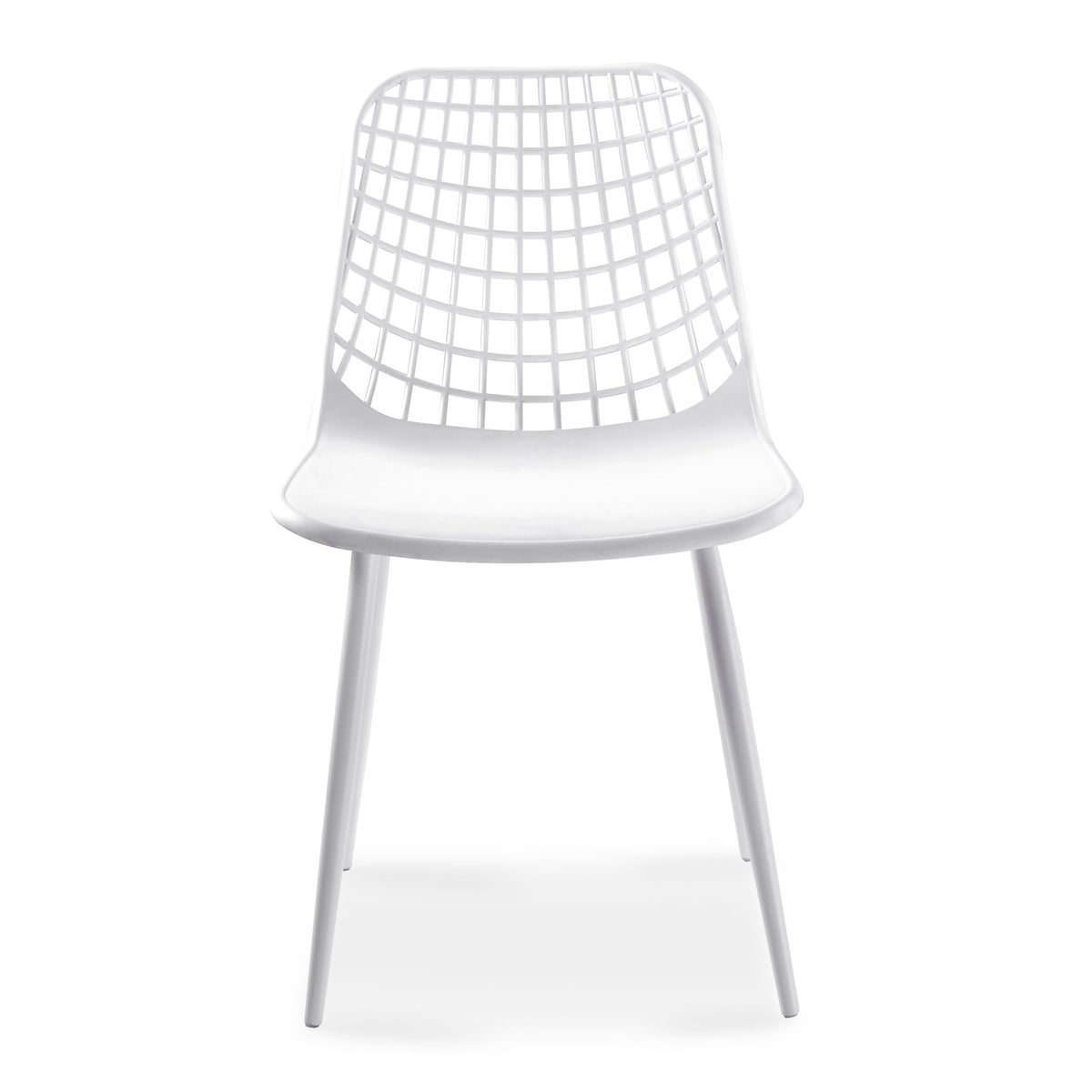 W&F Collection | Marais Dining Chair (White, Set of 4)