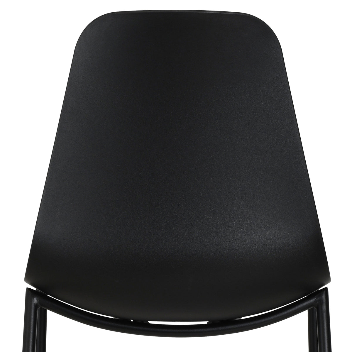 W&F Collection | Isla Dining Chair (Ebony Black, Set of 4)