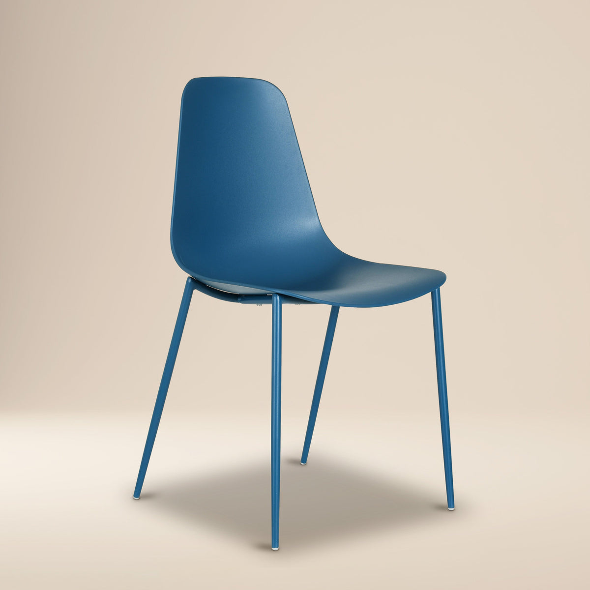 W&F Collection | Isla Dining Chair (Lago Blue, Set of 4)