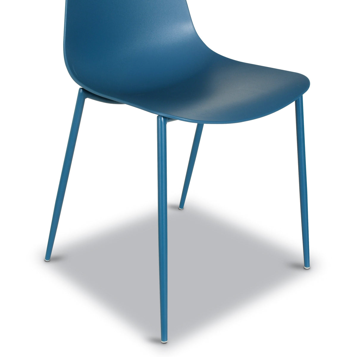 W&F Collection | Isla Dining Chair (Lago Blue, Set of 4)