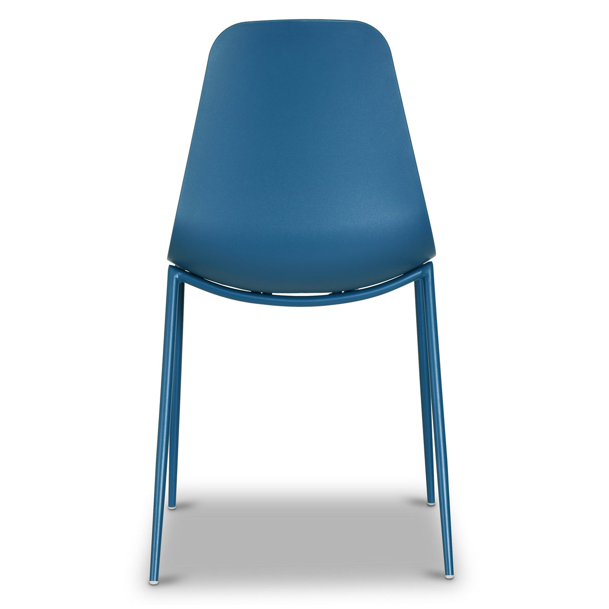 W&F Collection | Isla Dining Chair (Lago Blue, Set of 4)