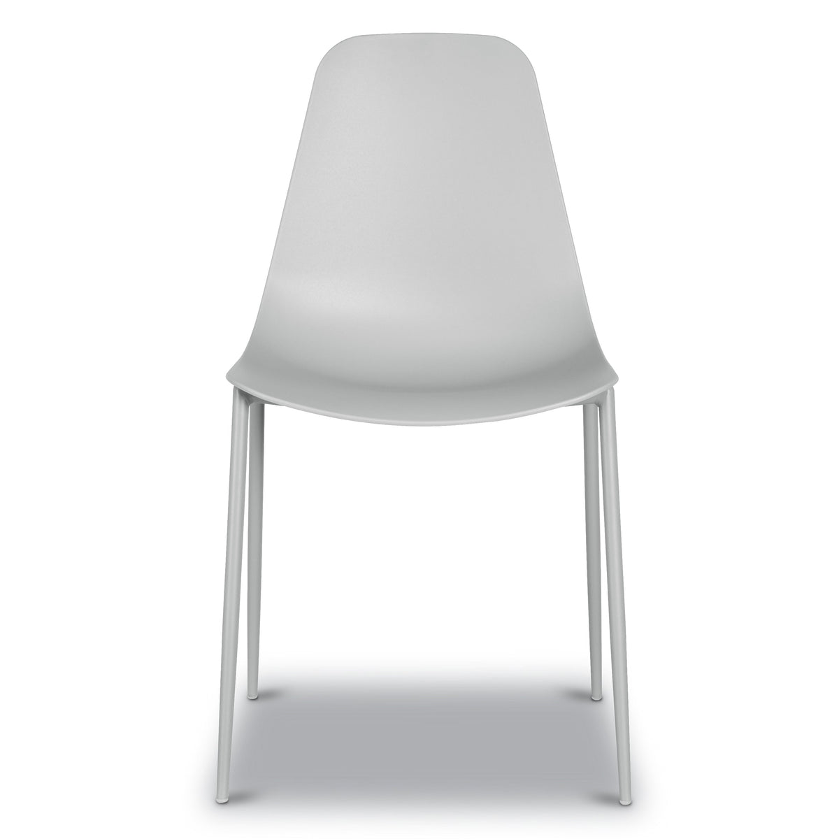 W&F Collection | Isla Dining Chair (Feather Grey, Set of 4)
