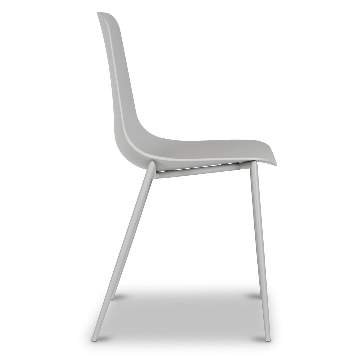 W&F Collection | Isla Dining Chair (Feather Grey, Set of 4)
