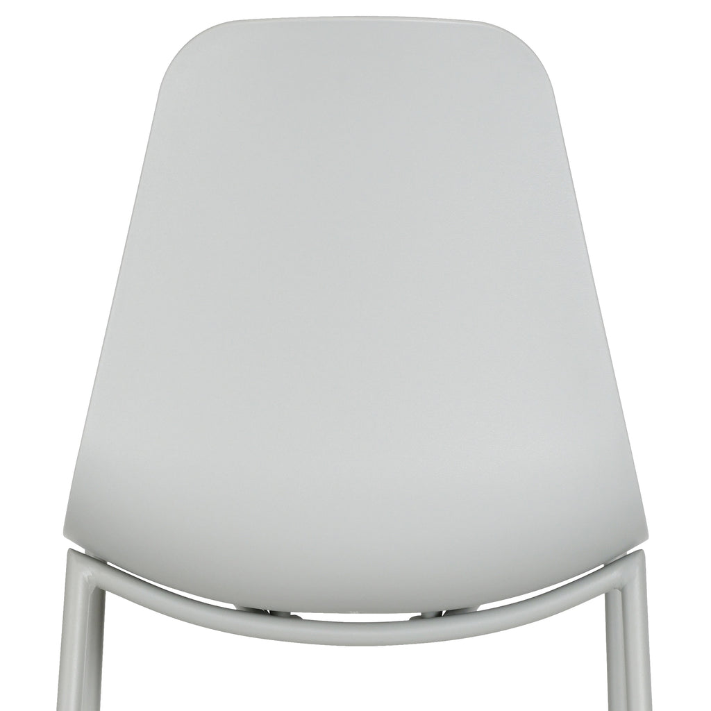 W&F Collection | Isla Dining Chair (Feather Grey, Set of 4)