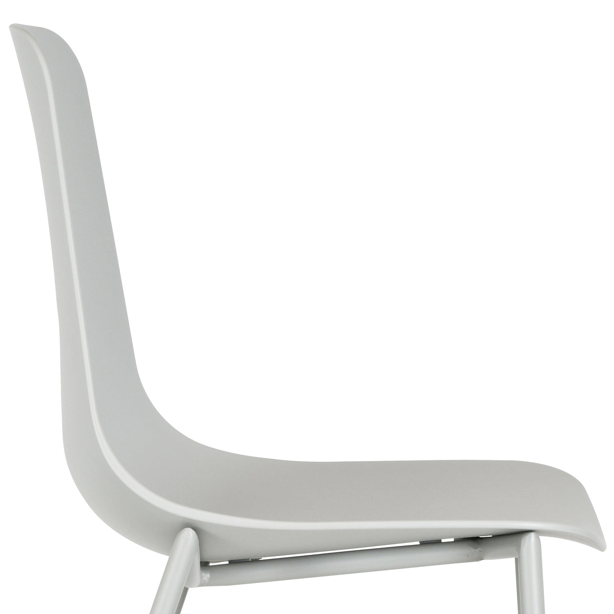 W&F Collection | Isla Dining Chair (Feather Grey, Set of 4)
