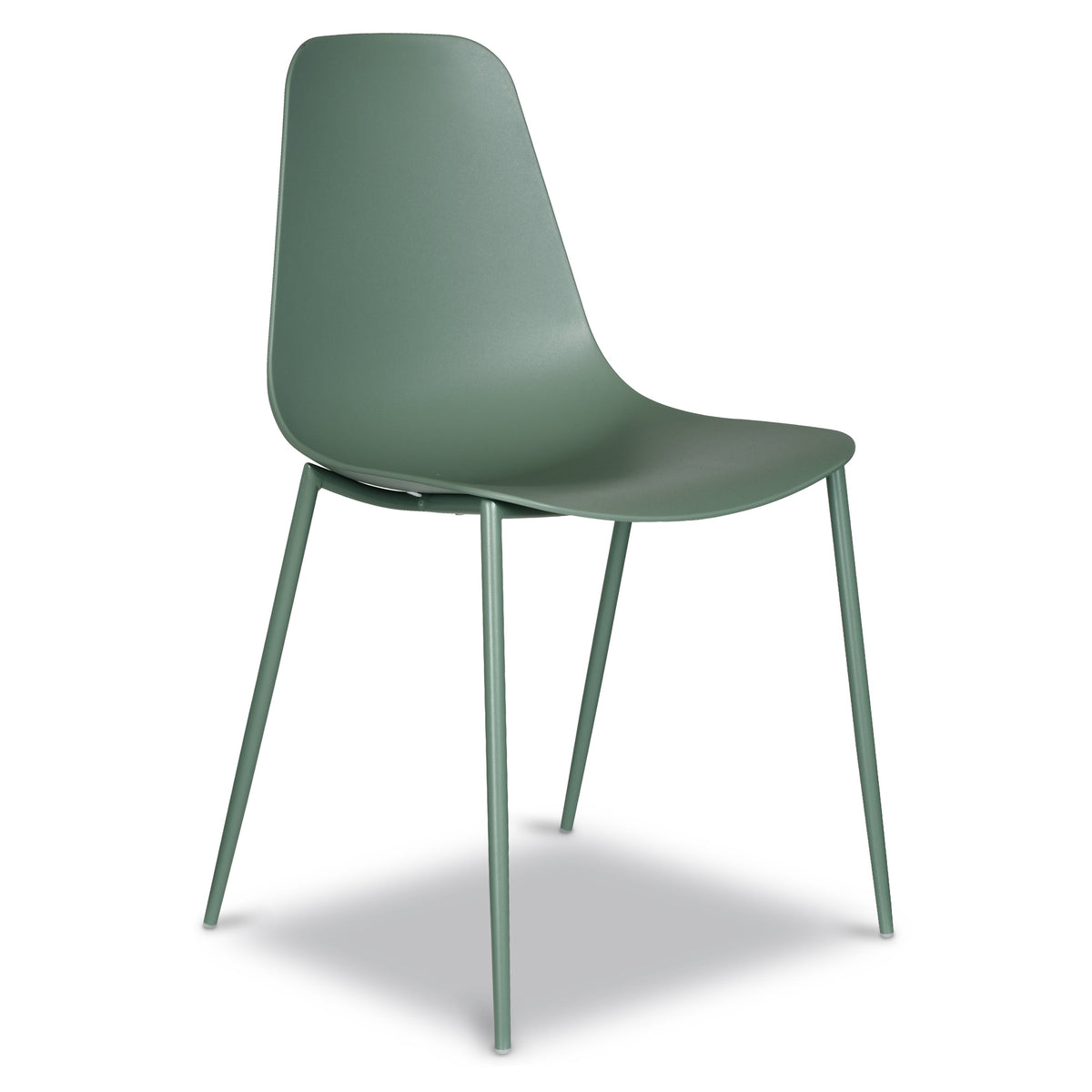 W&F Collection | Isla Dining Chair (Pistachio Green, Set of 4)