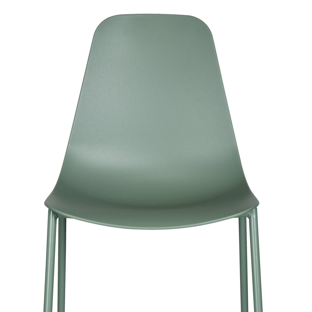 W&F Collection | Isla Dining Chair (Pistachio Green, Set of 4)