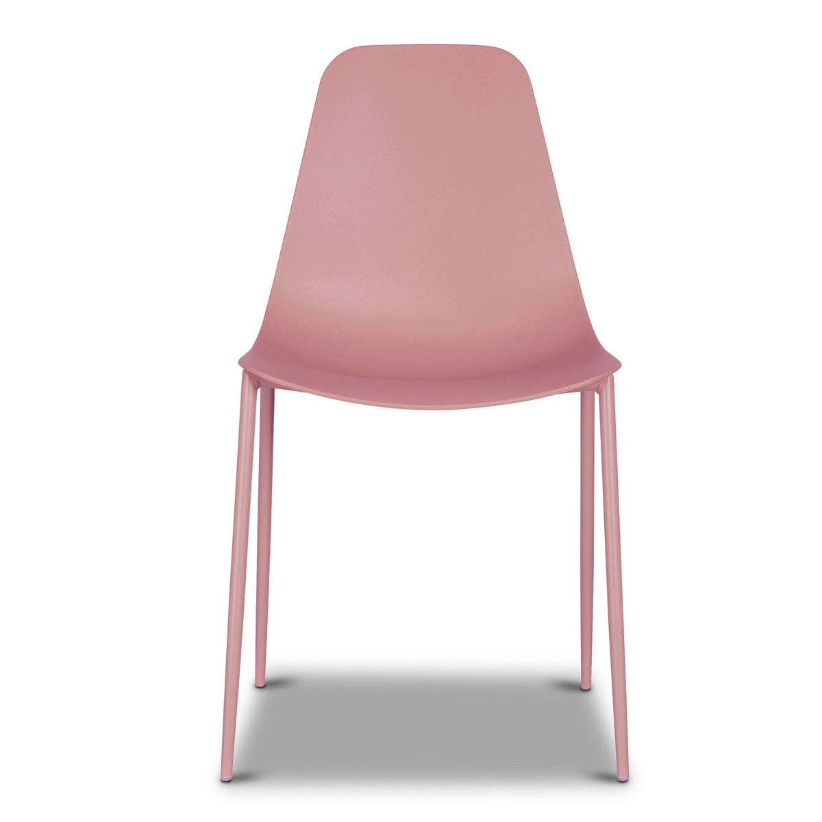 W&F Collection | Isla Dining Chair (Blush Pink, Set of 4)