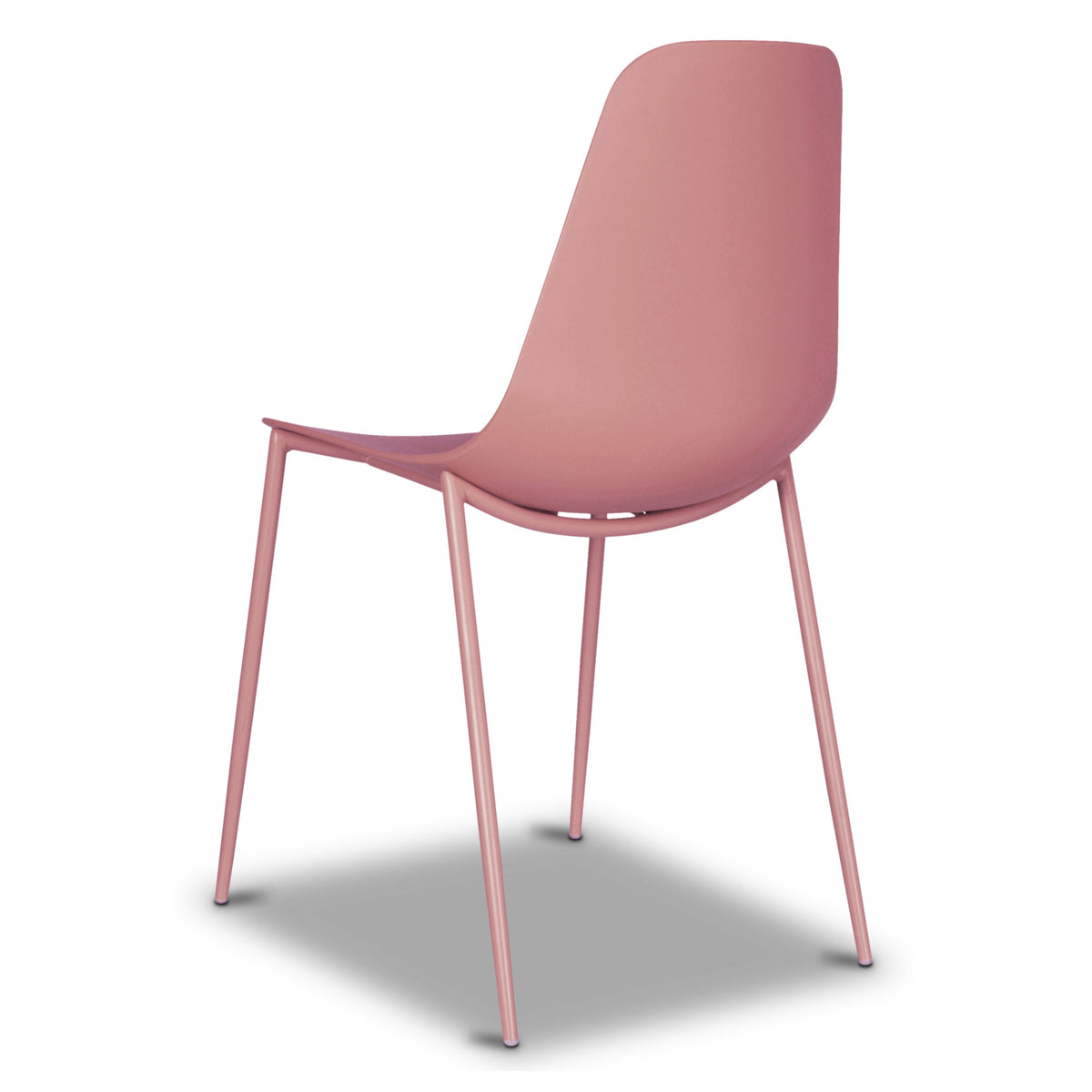 W&F Collection | Isla Dining Chair (Blush Pink, Set of 4)